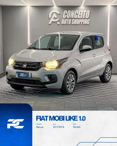 Fiat Mobi Like 1.0 Fire Flex 5P. 2018