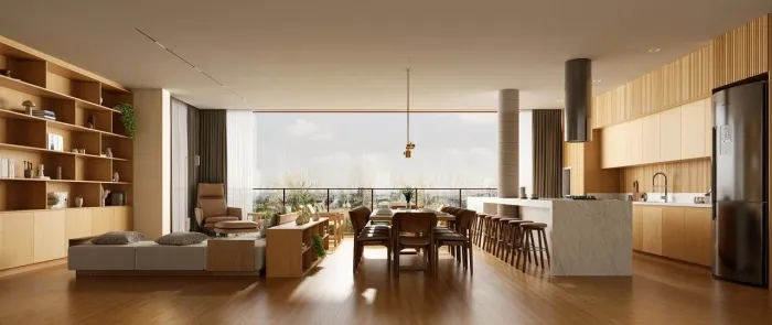 Apartamento ensolardo com 3 suítes no Bigorrilho - MYTÁ