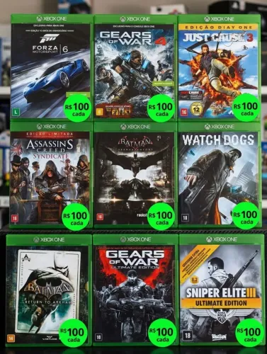 Jogos x box one
