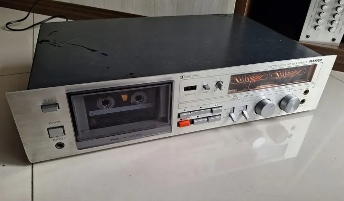 TAPE DECK POLYVOX CP-650D  ( LEIA A DESCRIÇÃO )