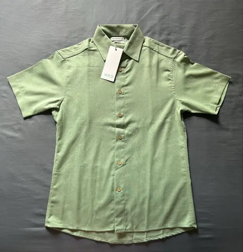 Camisas em linho misto
