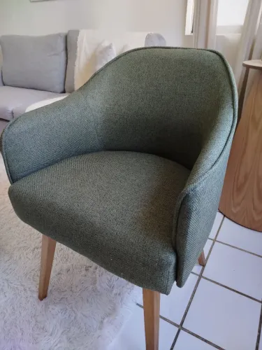 Poltrona verde musgo