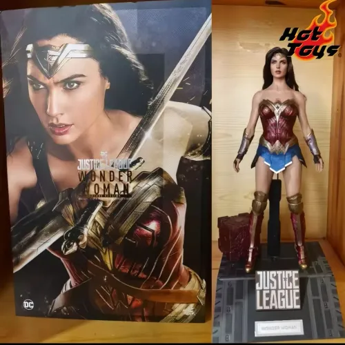 Mulher Maravilha Liga da Justiça Ed.Deluxe Hot Toys 1/6