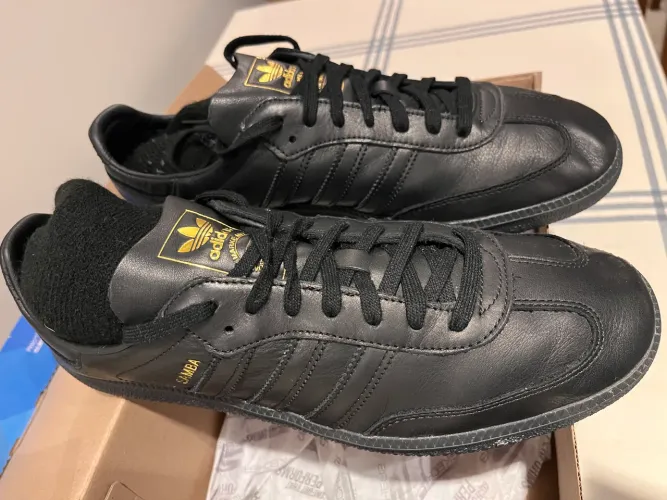 Tênis Adidas Samba Decon (preto/dourado) Nr 44