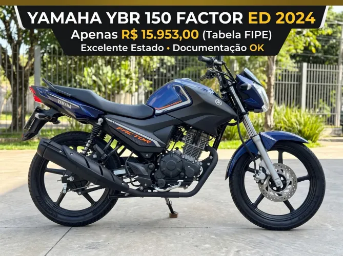 Yamaha YBR 150 Factor Ed/flex 2024