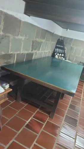 Mesa de Pingue-pongue de madeira imbuia
