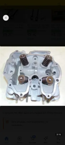 Cabeçote completo Honda Saara 350original