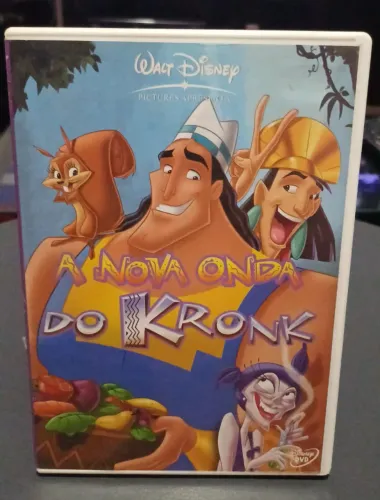 DVD Disney - A Nova Onda do Kronk - Animação