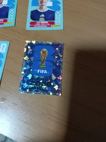 Carta brilhante da copa 2026