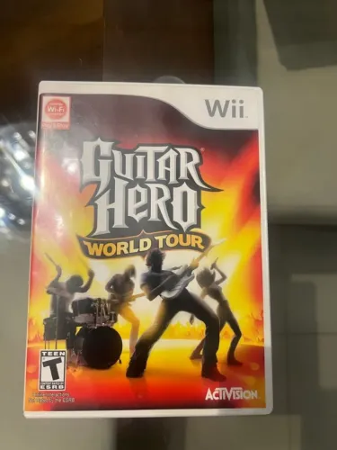 jogo guitar hero world tour wii