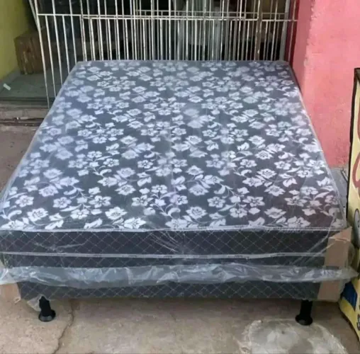 Cama box casal conjugada ortopédica