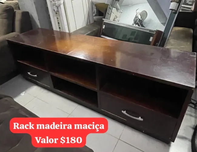 Rack madeira maciça