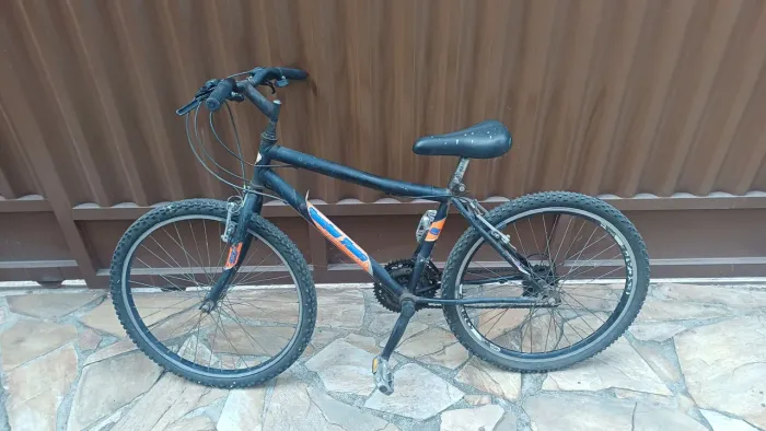 Bicicleta com marcha