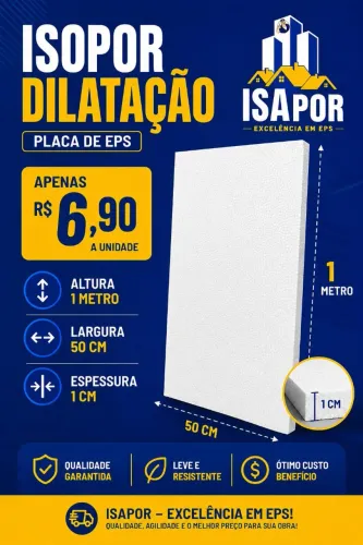 Isopor de dilatação