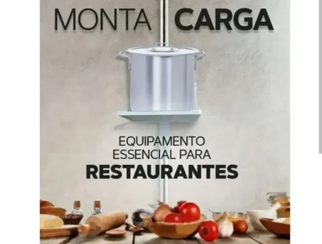 Elevador monta carga