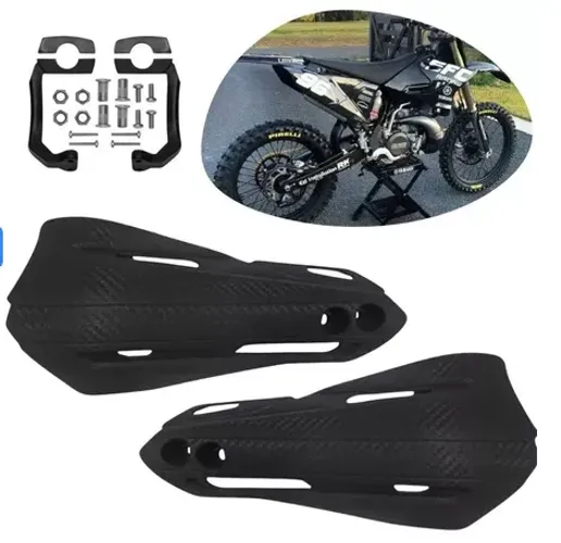 Par De Protetor De Manopla Mão Modelo Universal RX Nylon Moto Motocross Universal z1448 ar