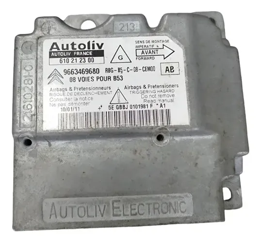 Modulo Central Citroen C4 Pallas 2.0 2008 2009 610212300