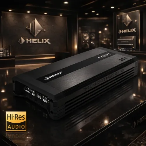 HELIX - AMPLIFICADOR 204 X-over 4 Canais De 190watts