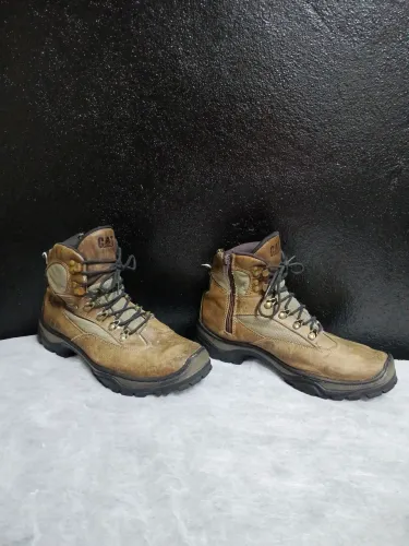 Bota caterpiller n38/39 original de couro 