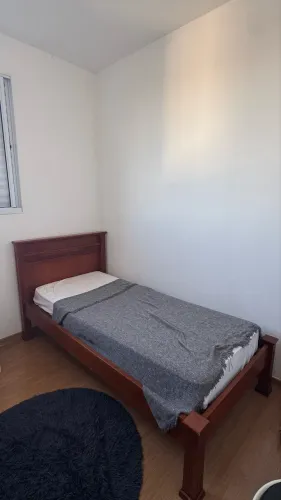 CAMA DE SOLTEIRO DE MADEIRA