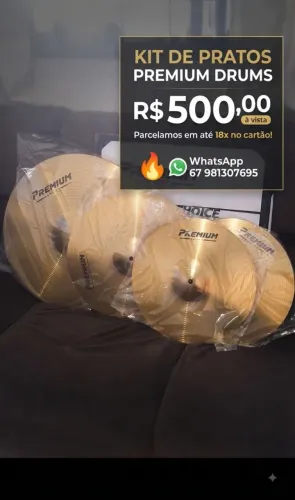 Kit pratos premium Novos na caixa 