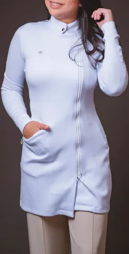 Jaleco branco Dra Cherie
