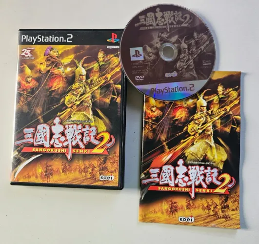 Jogo Sangokushi Senki 2 Dynasty Tactics 2 PS2 original jp 