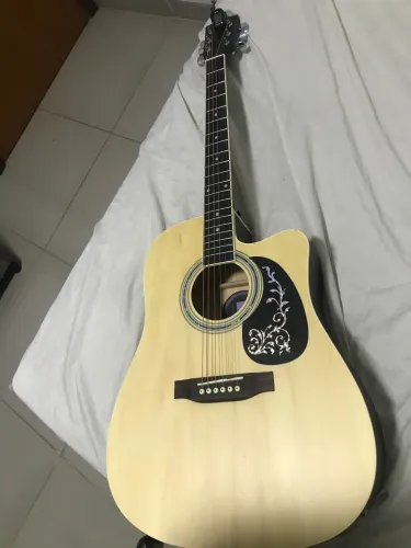 Violão Eletrico de aço, Novo e Sem uso