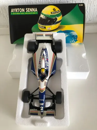 Ayrton Senna Racing Car Collection - Williams Renault FW16 (1/18)