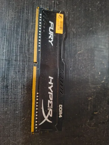 Memória RAM fury hiper x 4gb ddr4