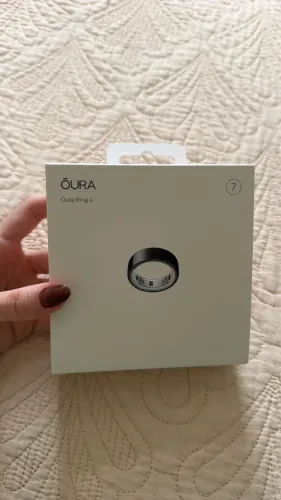 Oura Ring 4, tamanho 7 NOVO LACRADO