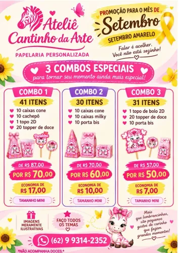 Lembrancinhas personalizadas