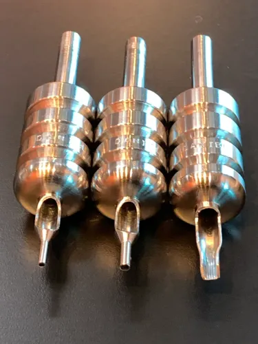 3 Ponteiras aço inox grip 30 mm