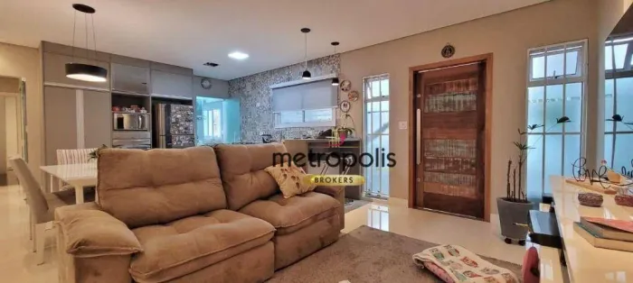 Casa com 2 dormitórios à venda, 137 m² por R$ 1.195.000,00 - Vila Assunção - Santo André/S