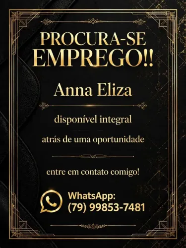 Disponibilidade imediata.