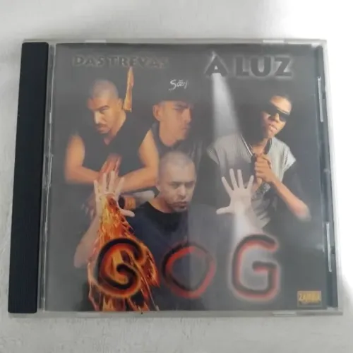 Raro do Rap Cd GOG Das trevas a luz 1a prenssagem estado de zero c encarte