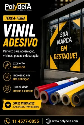 Vinil para Impressão digital
