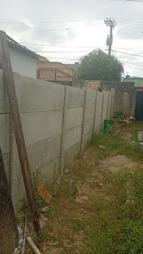 Vendo 29 m de muros de placa de cimento altura 2 m