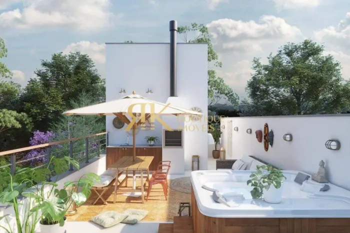 Casa com 3 suítes amplas, em Loteamento no Campeche - Florianópolis/SC, a 200m da Praia do