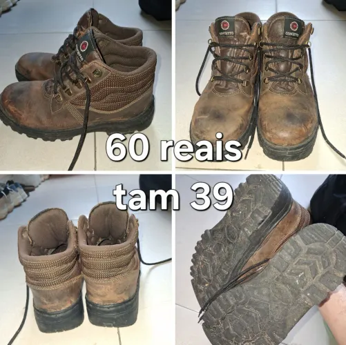 Bota coturno tamanho 39