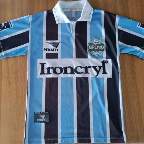 Camisa Original 1997 Grêmio Ironcryl Tamanho PP Masculino Penalty Tricolor