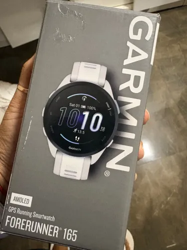 Relogio Garmin Forerunner 165 Amoled Branco