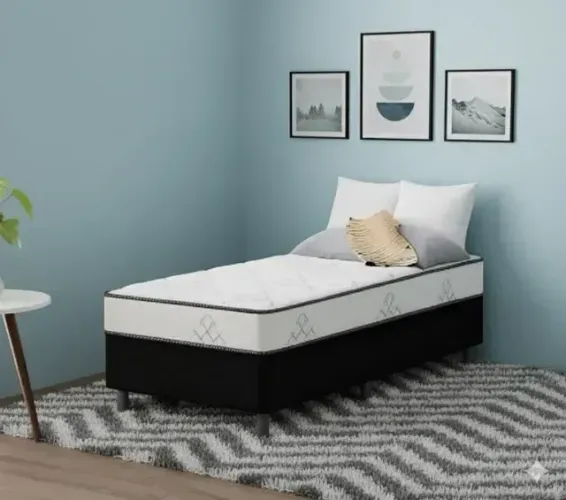 Cama acoplada composto por Espuma Macia D45 Selada 