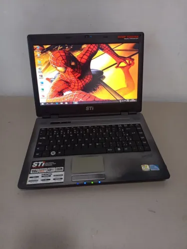 Notebook STI dual core 6GB ram HD 50GB perfeito