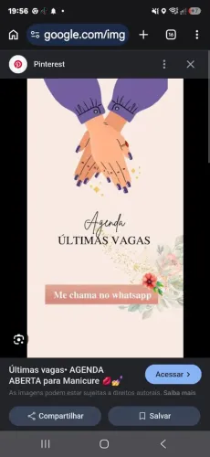 Vaga para manicuri e nail
