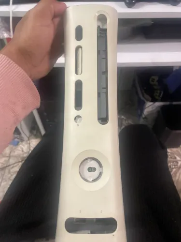 Xbox fat com luz vermelha só vai o console