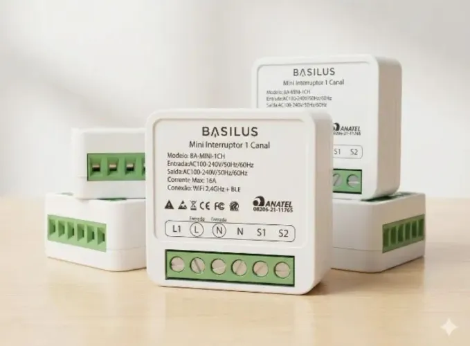 Interruptor wifi mini Basilus 1 Canal