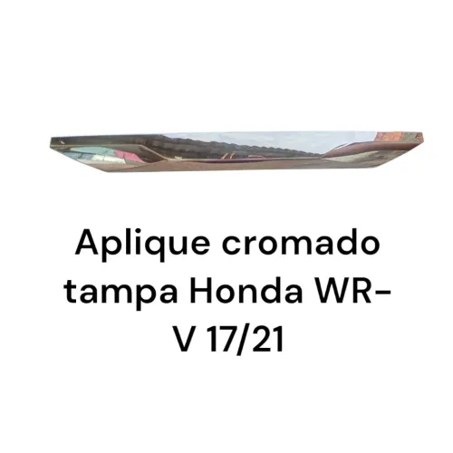 Moldura Aplique tampa Honda WR-V 17/21 cromado