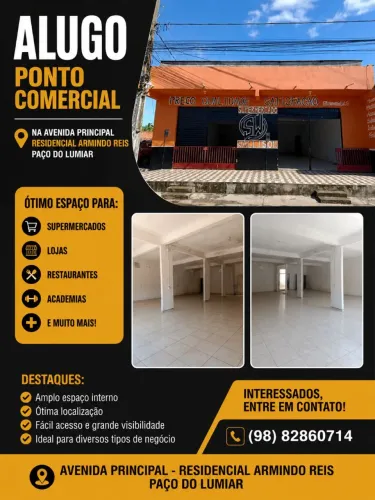 Alugo ponto Comercial