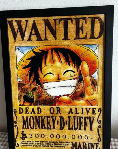 Quadro Luffy one piece